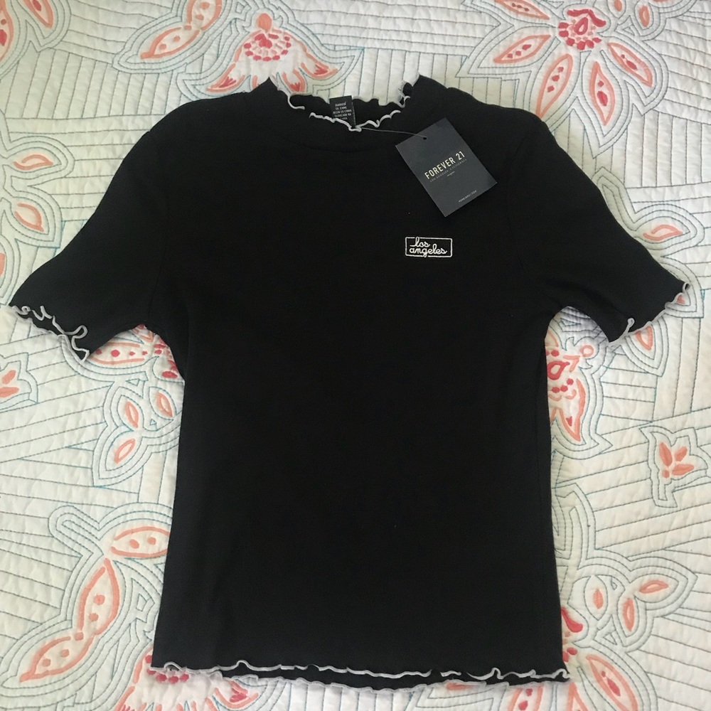 F21 Turtle Neck Top